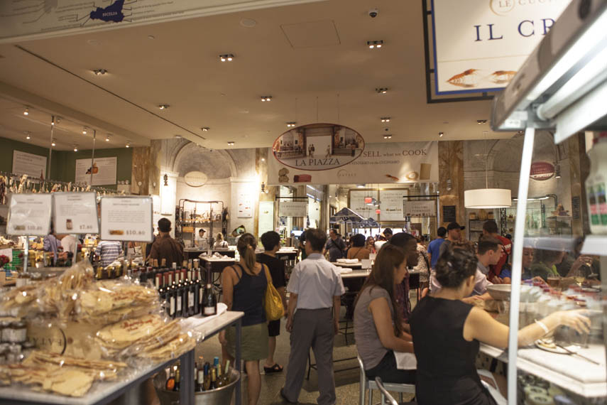 Eataly Manhattan Sideways